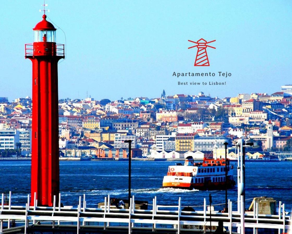 Apartamento Tejo Cacilhas Luaran gambar